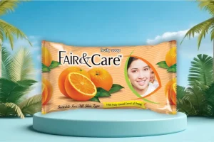 fair and care fruity soap orange