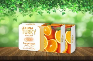 lexona turky orange splash soap