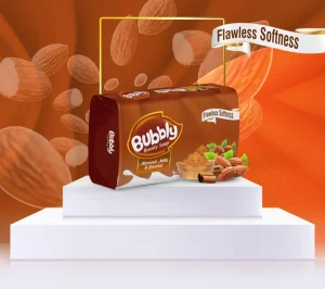 Bubbly soap - Amond milk and sandal