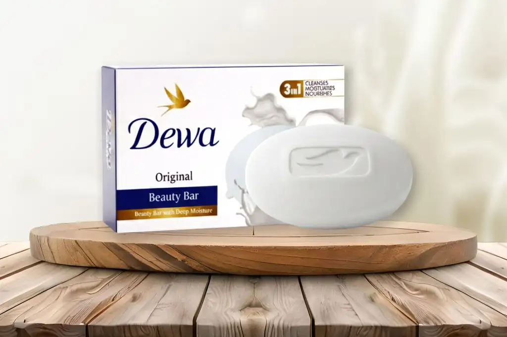 dewa original beauty soap mockup