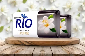 rio jasmine beauty soap mockup